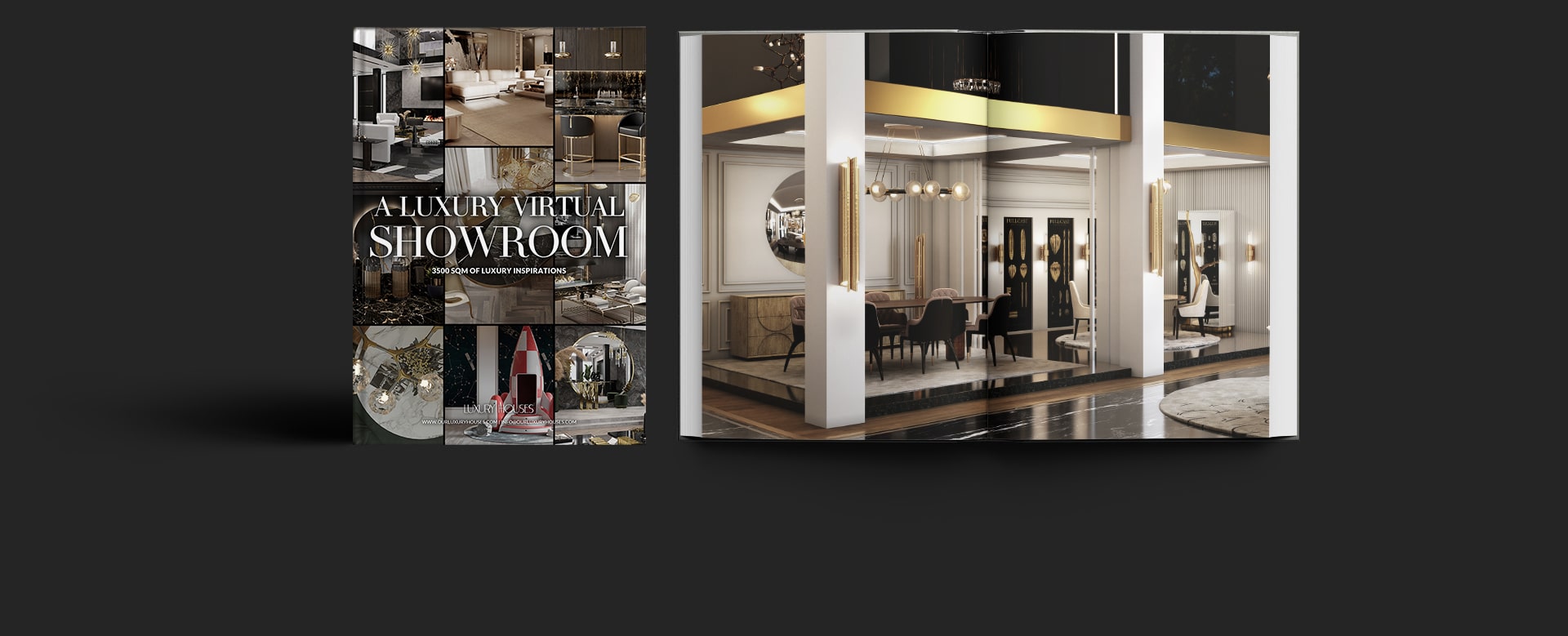 a virtual luxury showroom