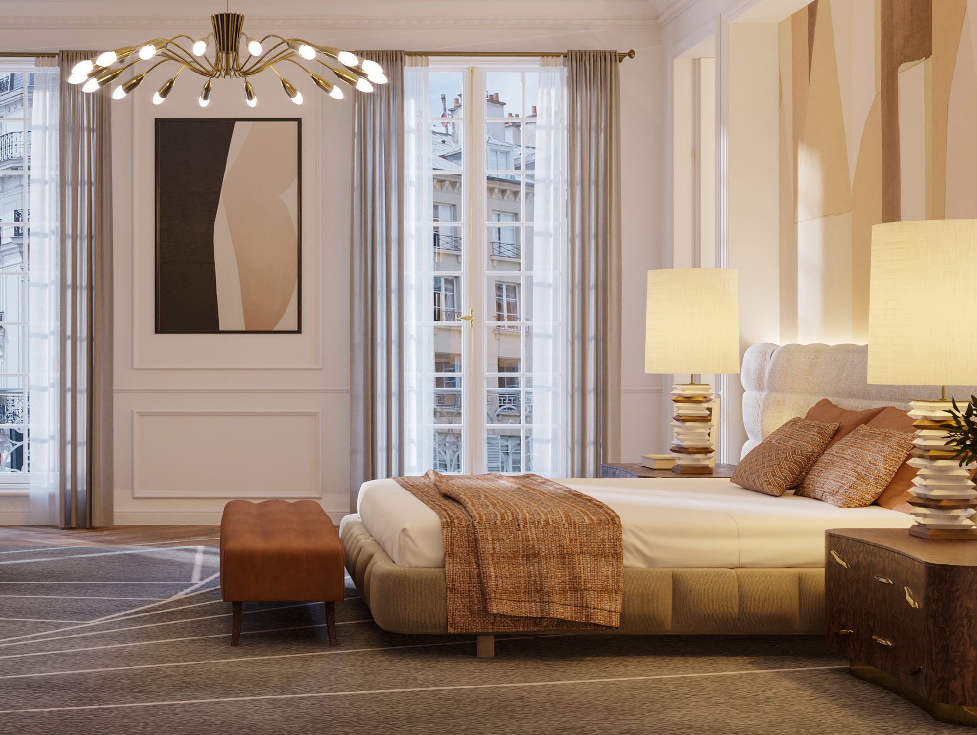 master suite - the "éternel" parisian apartment