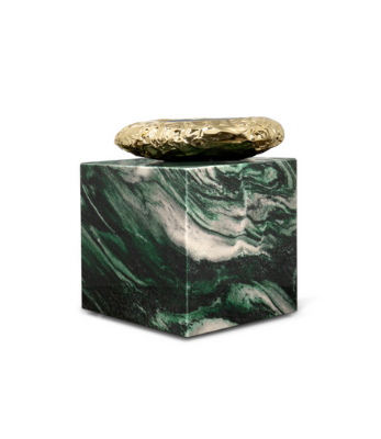 STONEHENGE LAPONIA GREEN SIDE TABLE