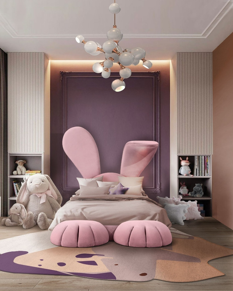 BUNNY-SHAPED BED YOUR KIDS ROOM NEEDS