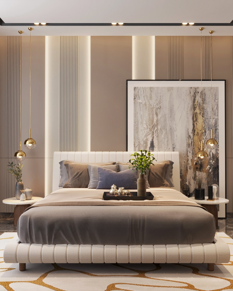 HIGH-END JAPANDI BEDROOM IN LOS ANGELES