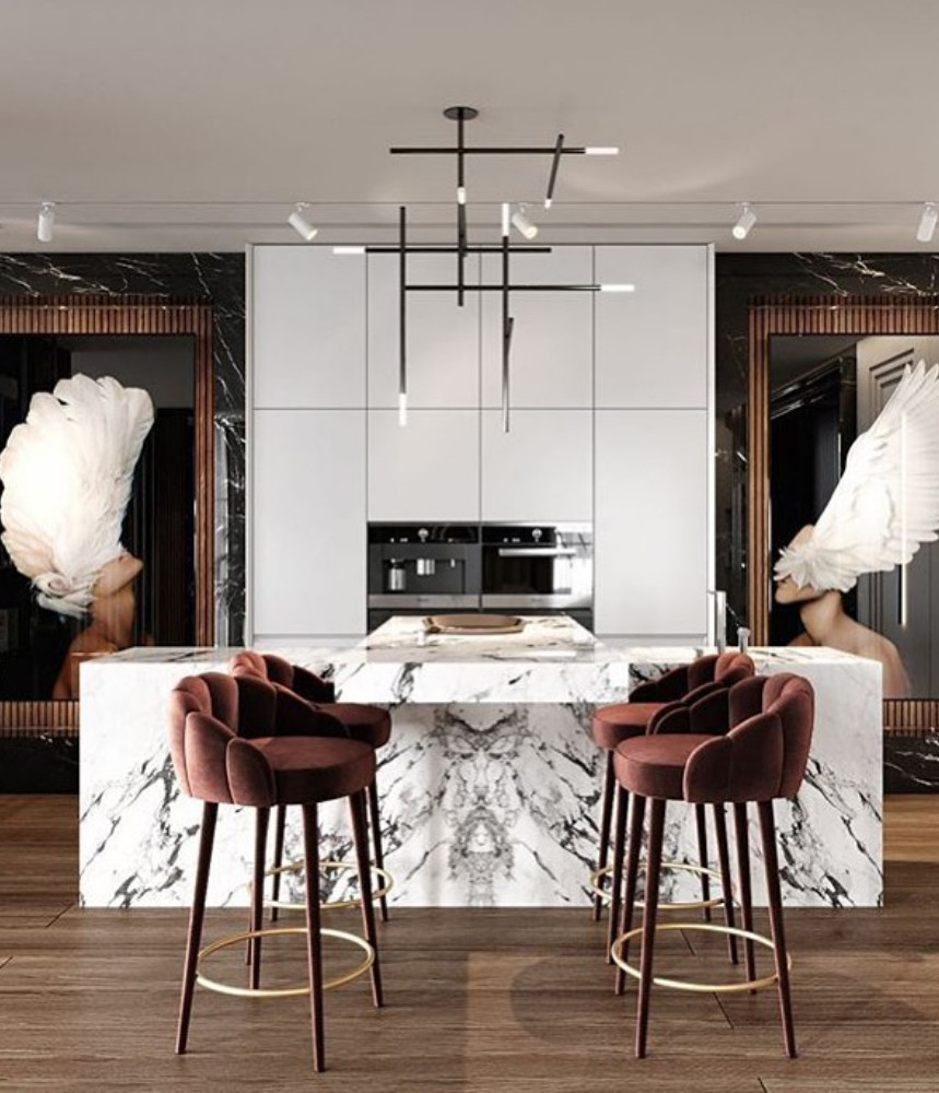 THE EXALTATION OF LUXURY IN A MODERN KITCHEN