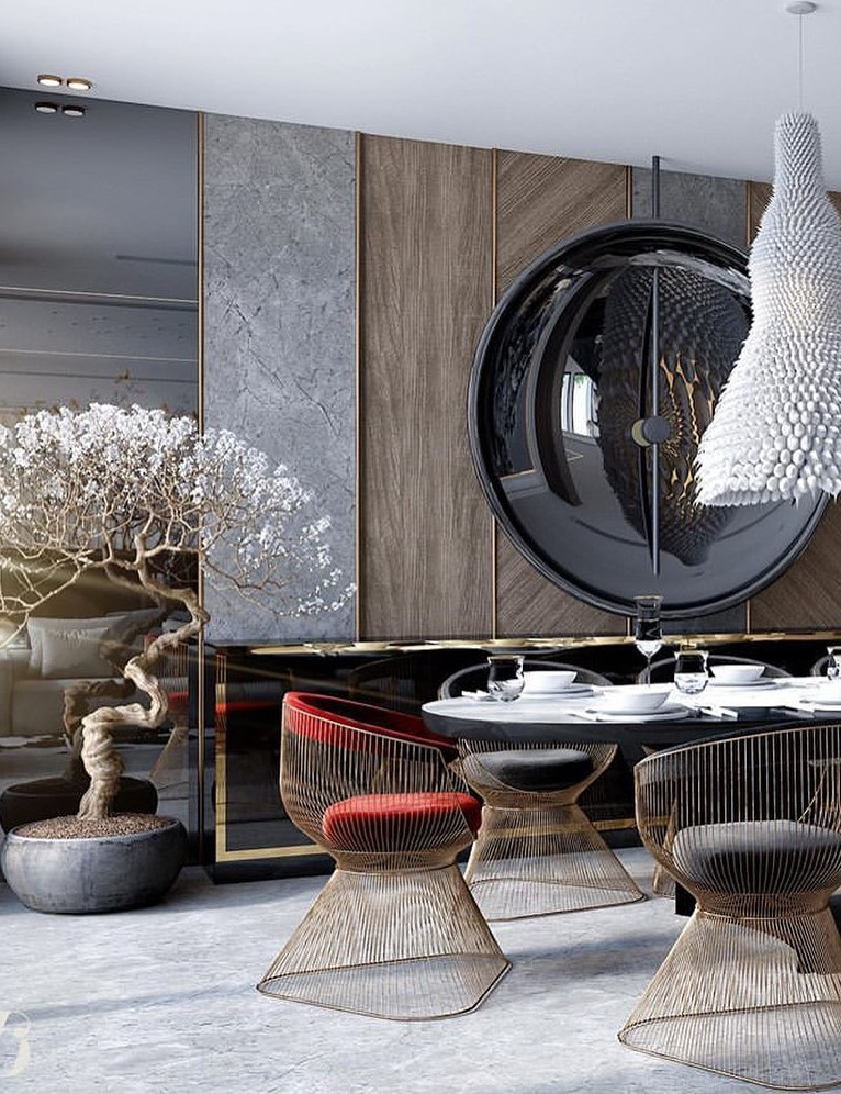 ULTRA MODERN DINING ROOM